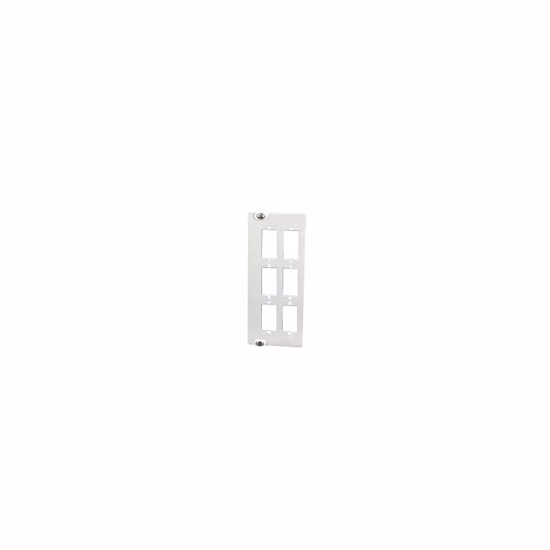 Metz Connect OpDAT REGpro Frontale 3U, 7F per 6xSC-D/6xLC-Q non equipaggiato 15024A5200-E