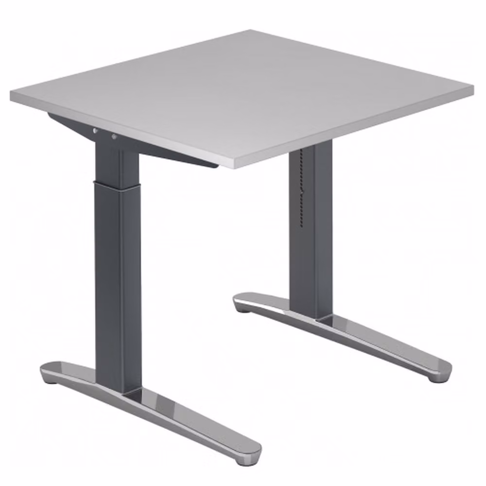XTRA XB 8 GC - Grigio, 80 x 80 cm, regolabile in altezza