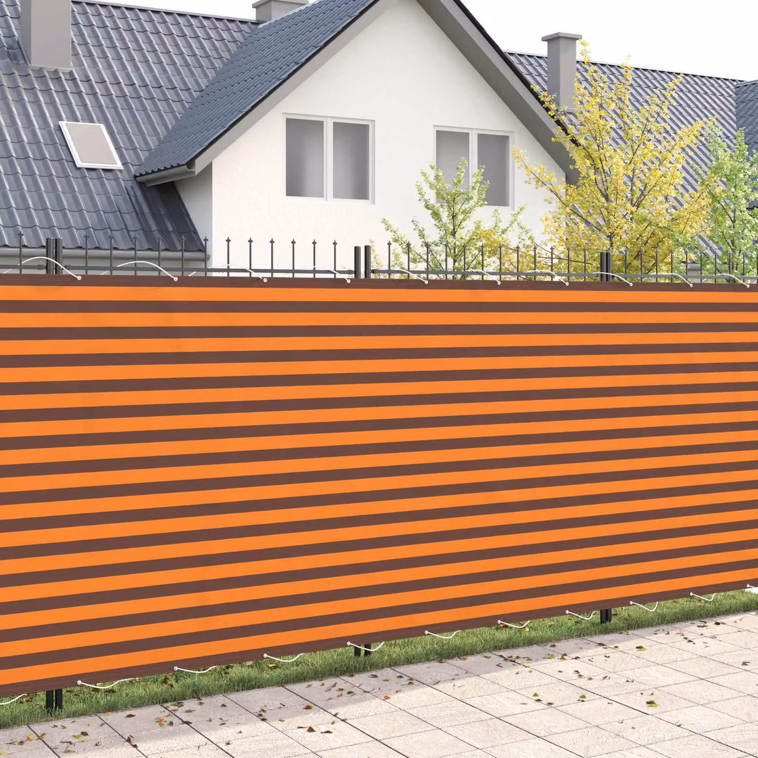 Schermo per la privacy del balcone, 180 x 800 cm