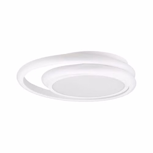 V-TAC Lampadario LED Rotondo Doppio 38W con Montaggio a Plafone Colore Bianco 4000K