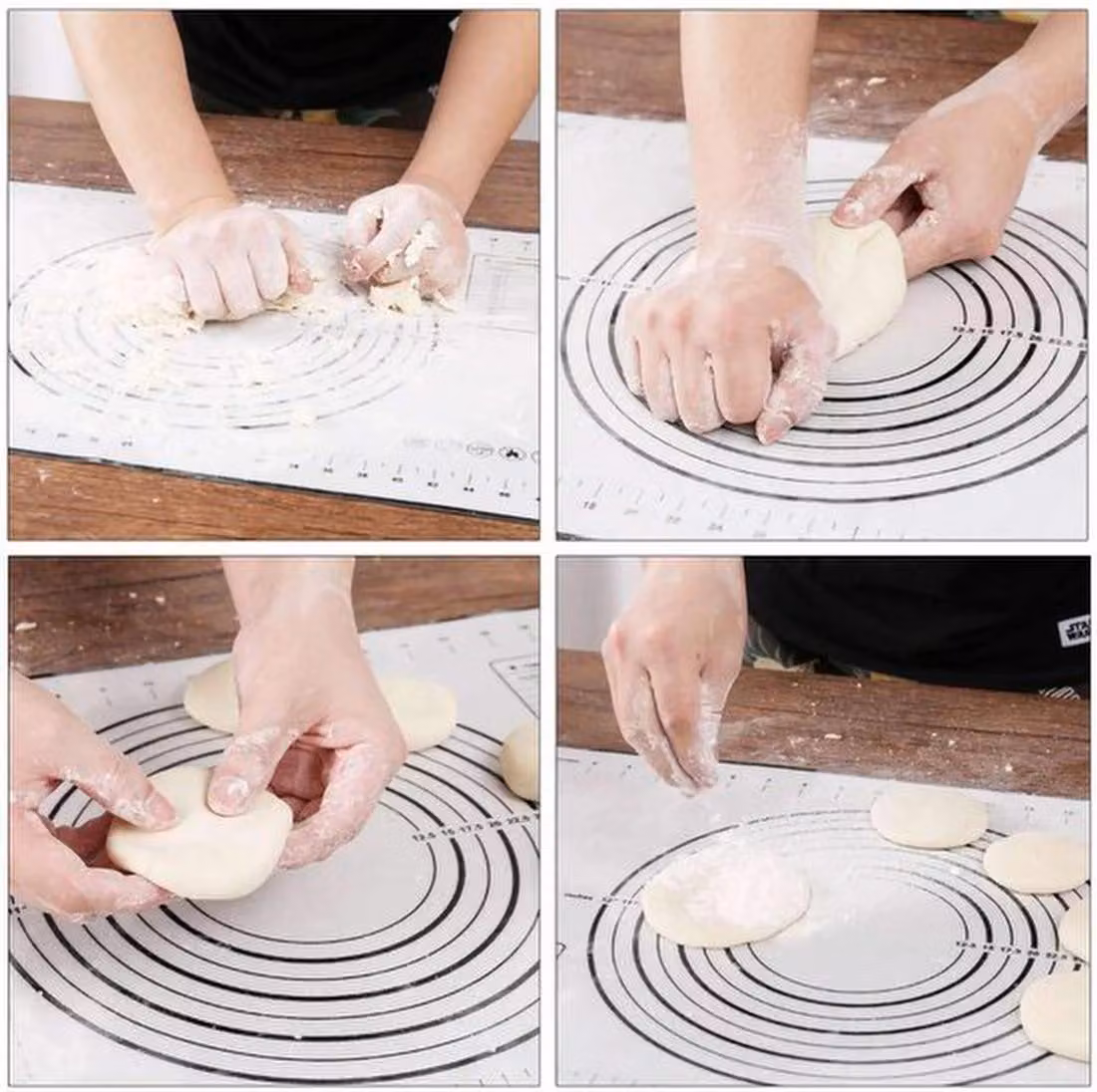 Azomor Scopri la praticità di questo grande tappetino da forno in silicone, ideale per tutte le tue preparazioni