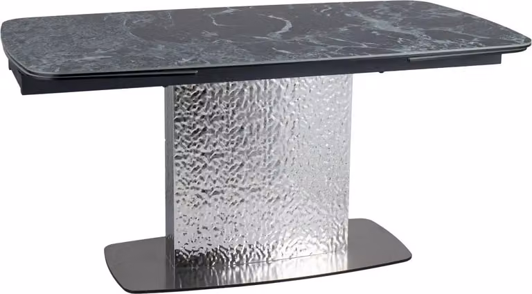 Tavolo pieghevole MONCLER CERAMIC 160(240)x90 marina/argento