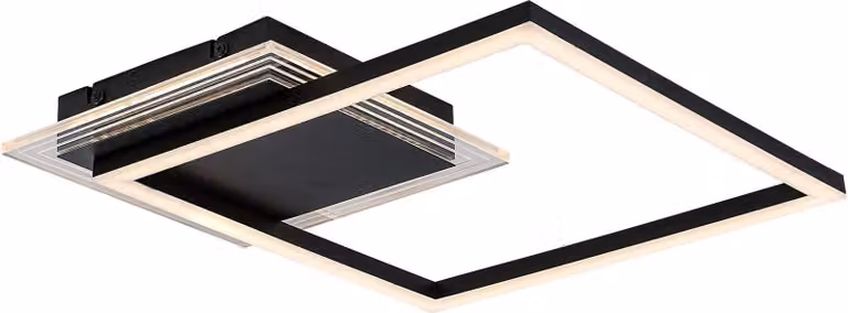 Rabalux 71370 Ottavia LED 24 plafoniera in metallo acrilico nero