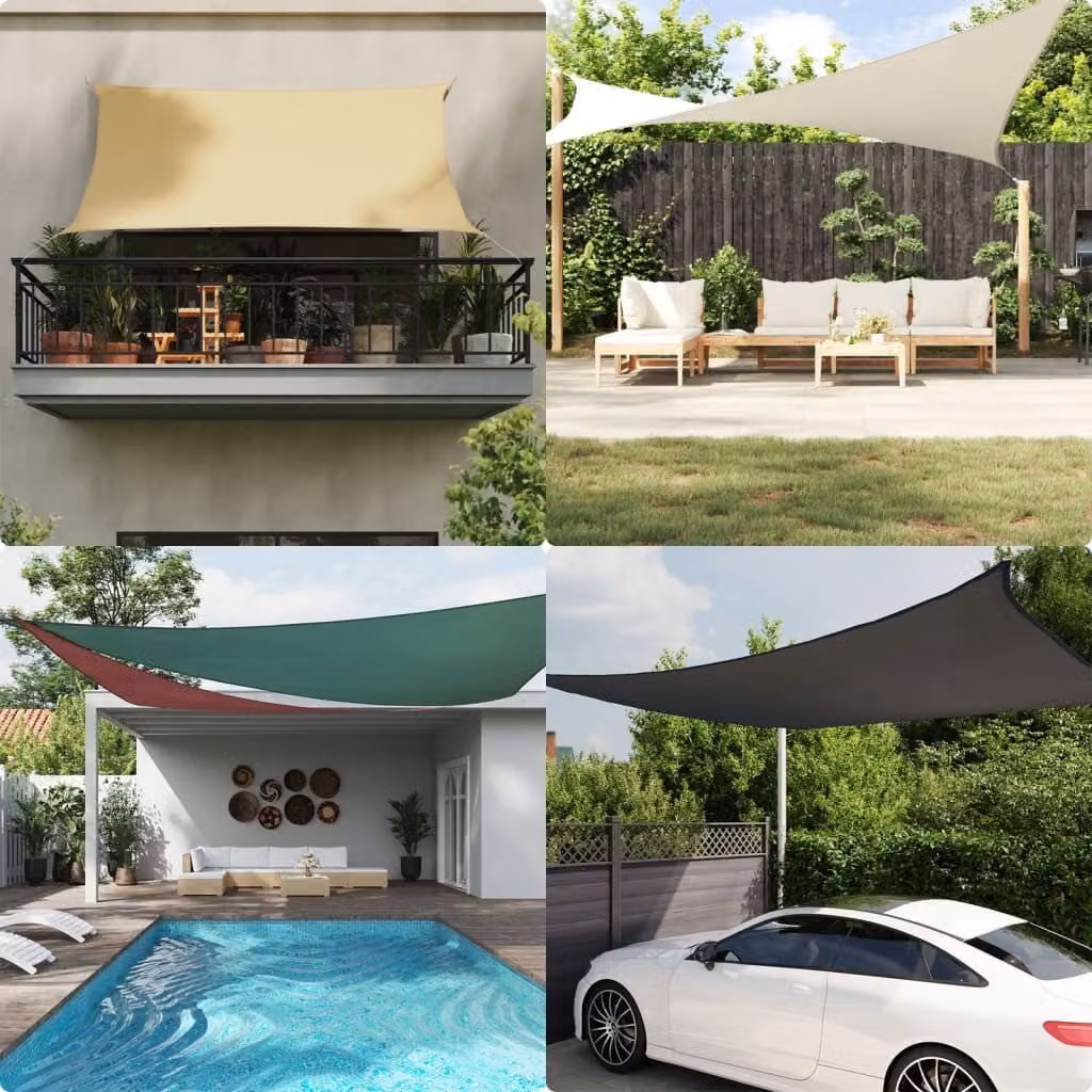 Maison Exclusive - Tenda da sole in tessuto Oxford rettangolare 2,5x3 m bianco