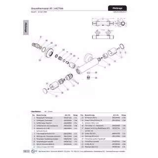 Ideal Standard IS Rosone con O-ring MELANGE, per vasca/doccia a parete, cromo