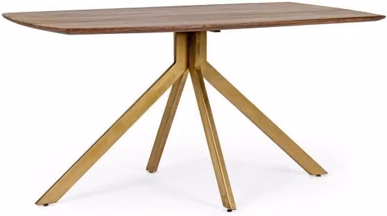 Tavolo Rettangolare Fisso 150x90x76 cm Sherman in Legno