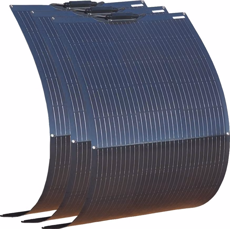 Kit di pannelli solari flessibili, ad alta efficienza, durevoli e impermeabili, 450w 3pcs 150w