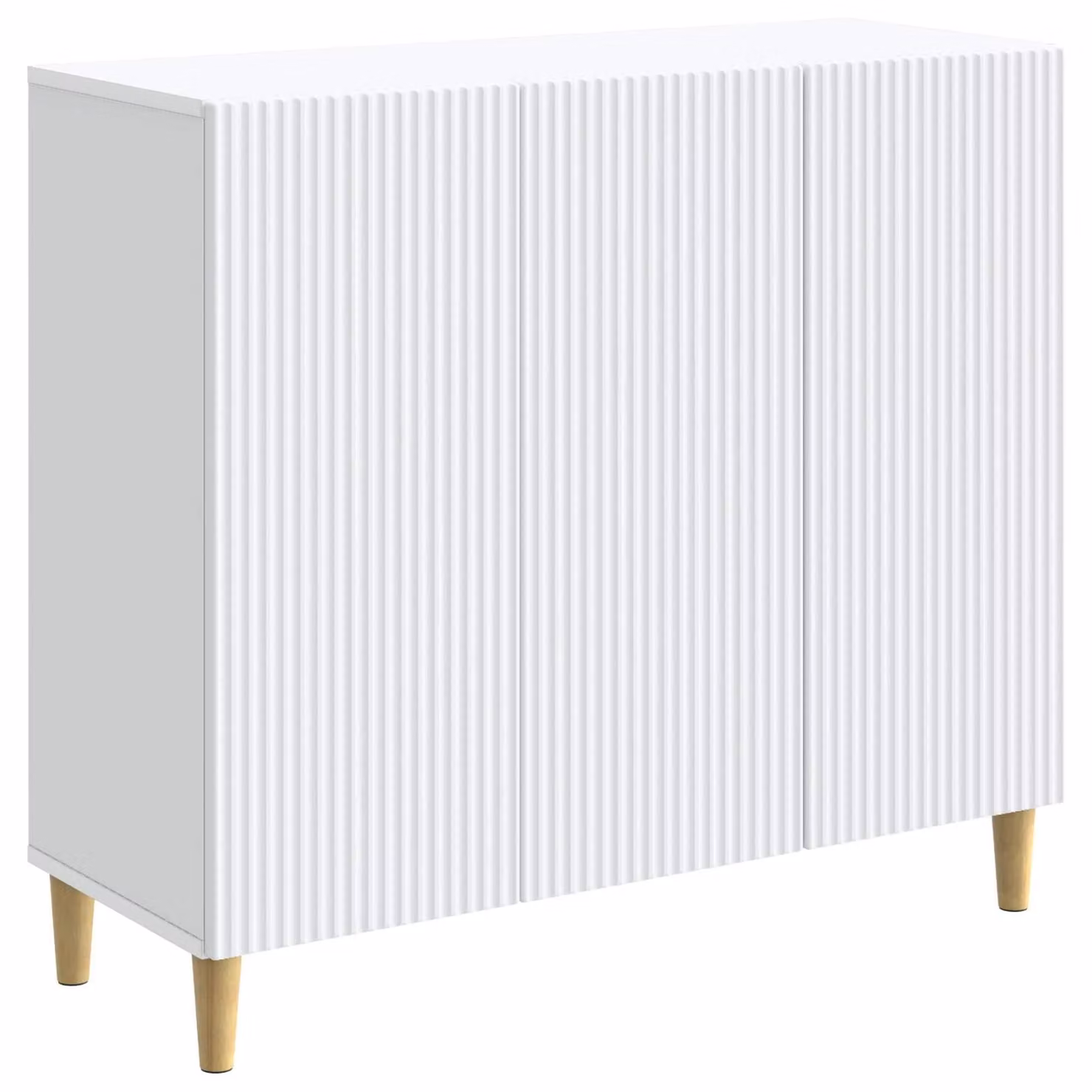 Credenza Bianco 89 x 34,5 x 80 cm Legno ingegnerizzato