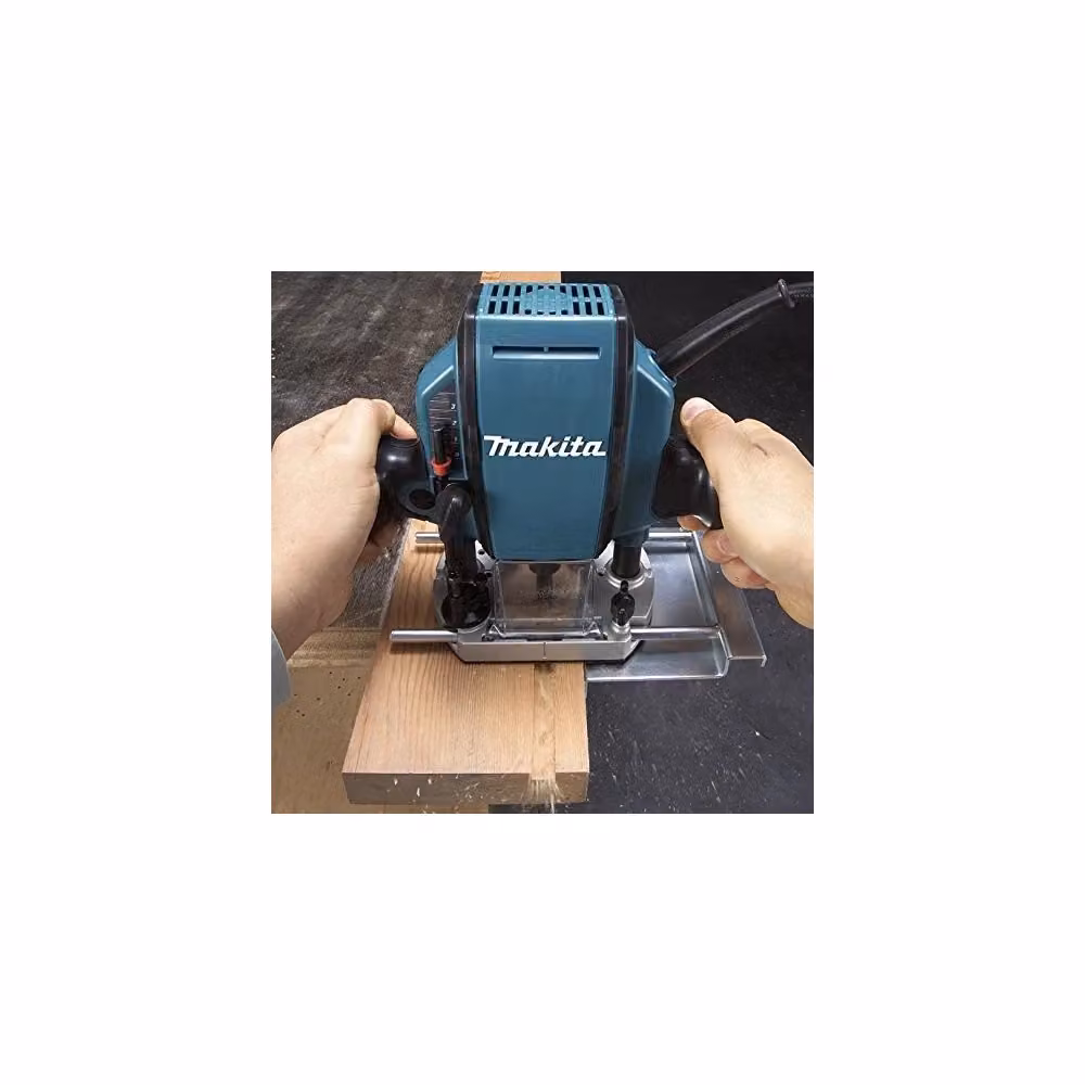 Makita Fresatrice Superiore Pantografo Verticale 8mm 900W 0-27000 G/min Blu – 2