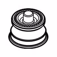 HANSGROHE 95475450 Bocchetta d'aria bianca