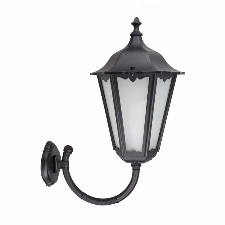 Lampada da parete per esterni 30 cm di larghezza 1xE27 nero IP43 SU-MA Retro K 3012/1/BD g