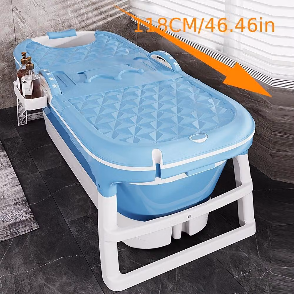 Vaschetta da bagno pieghevole - Vasca da bagno pieghevole - Vasca pieghevole - Vaschetta da bagno mobile - Vasca da bagno pieghevole e riponibile - Formato extra grande