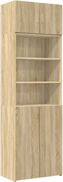 Armadietto Rovere Sonoma 70x42,5x225 cm in Truciolato CFW7379393