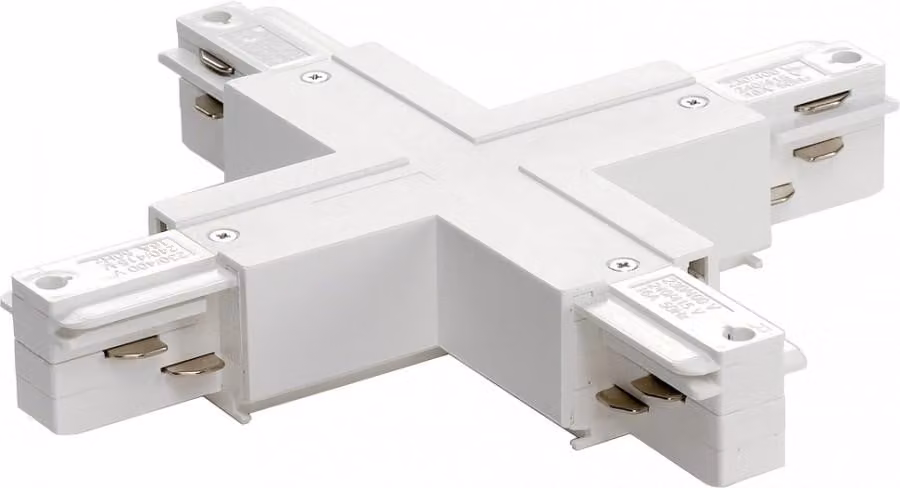 SLV EUTRAC Connettore a X, bianco