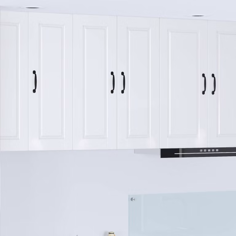 Armadietto a muro moderno vidaXL PORTO Bianco Lucido L: 60 cm, P: 31 cm, H: 80 cm