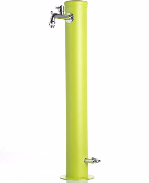 Fontana da Giardino con Doppio Rubinetto Belfer 42/ARR Verde Acido