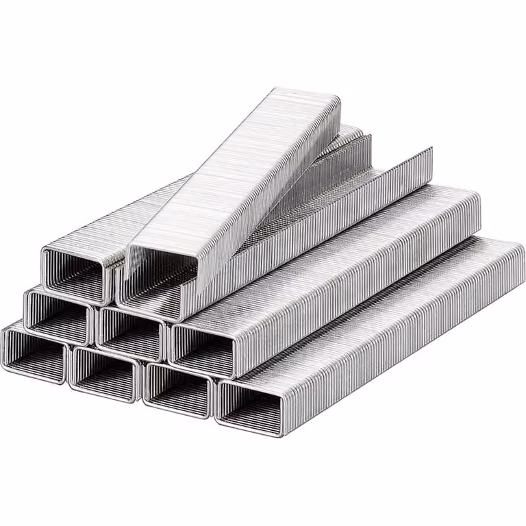 Graffe KWB, larghezza 12,3 mm, filo piatto, acciaio