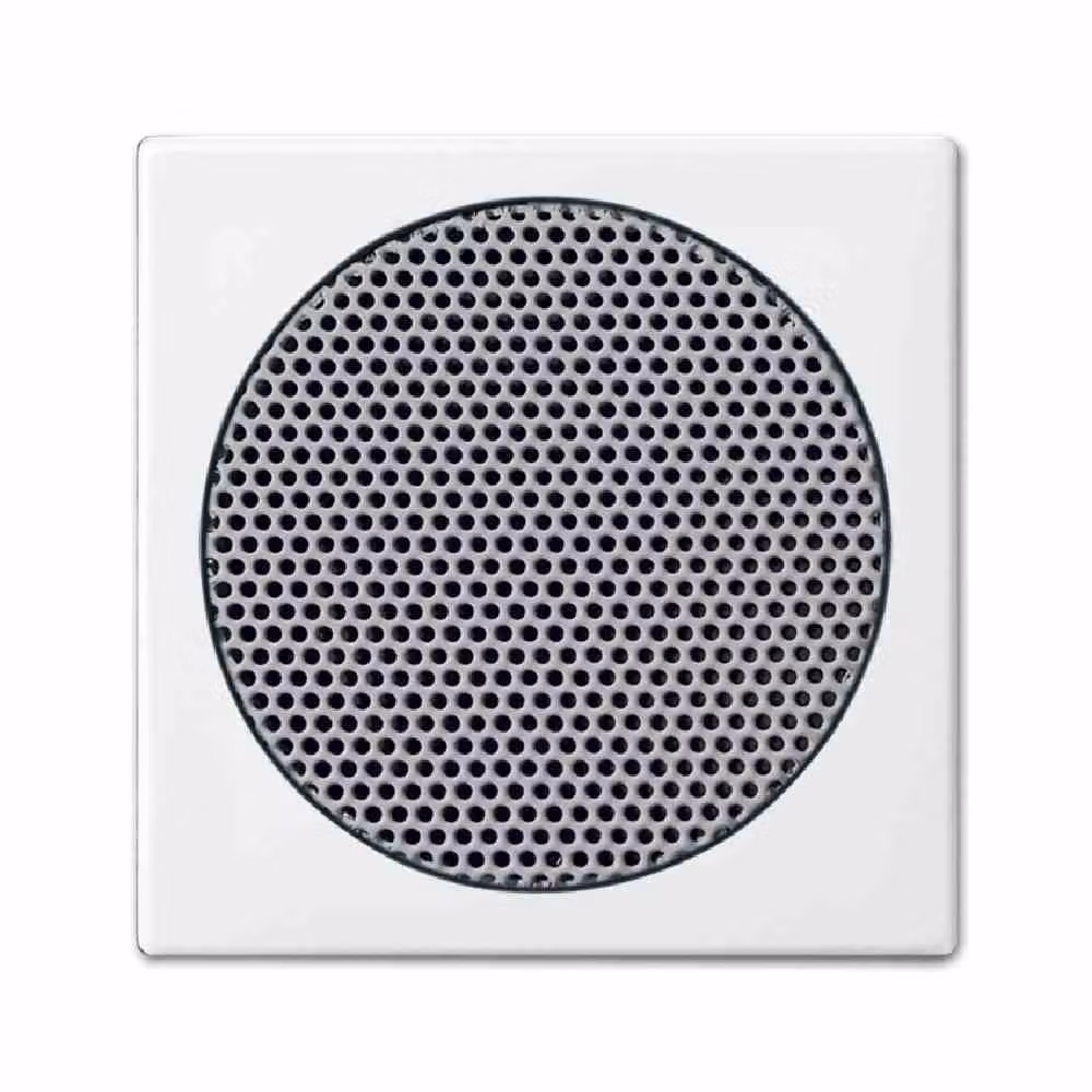 Busch-Jaeger 8253-914 Piastra centrale per inserto altoparlante Balance SI alpine white