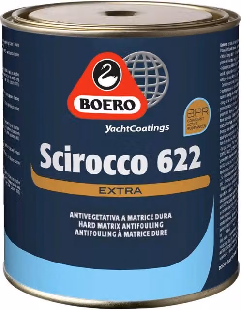 Antivegetativo Boero Scirocco 622 Blu 5L