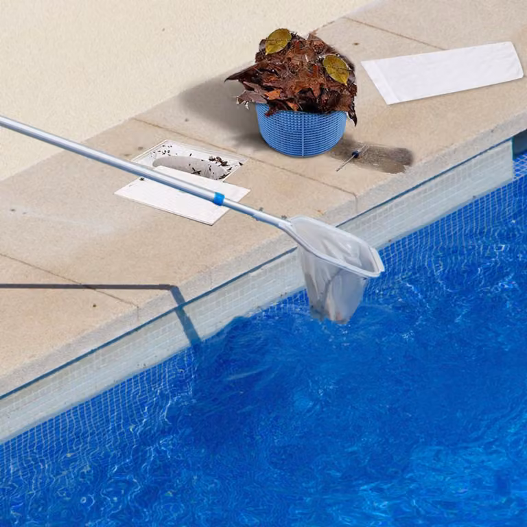 Confezione da 20 calze per skimmer da piscina – protezioni perfette per filtri, cestelli e skimmer; il filtro a cestello rimuove lo sporco che rimane nel terreno o in superficie
