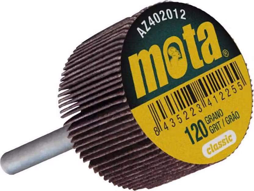 Pialla per laminazione con gambo 40x30x6mm grana 50 az43005 mota