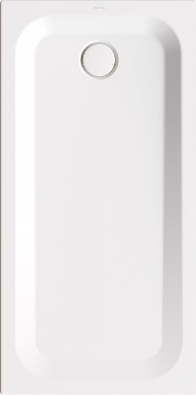 BetteUltra receveur de douche rectangulaire avec support de baignoire minimum, 1400x700x35mm, 5824-440T1, 5824-440T1