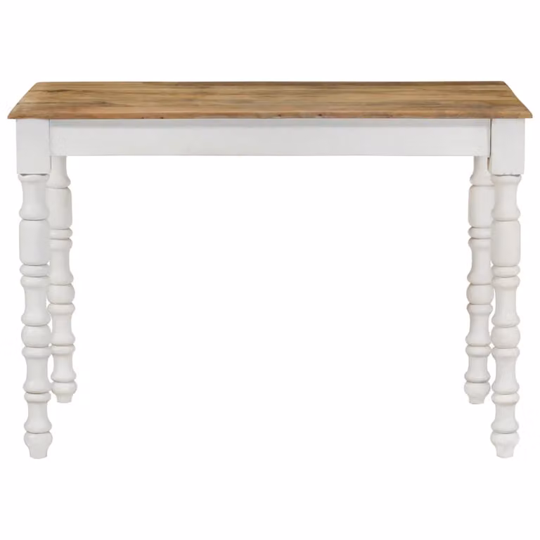Tavolo da Pranzo 110x60x75 cm in Legno Massello di Mango