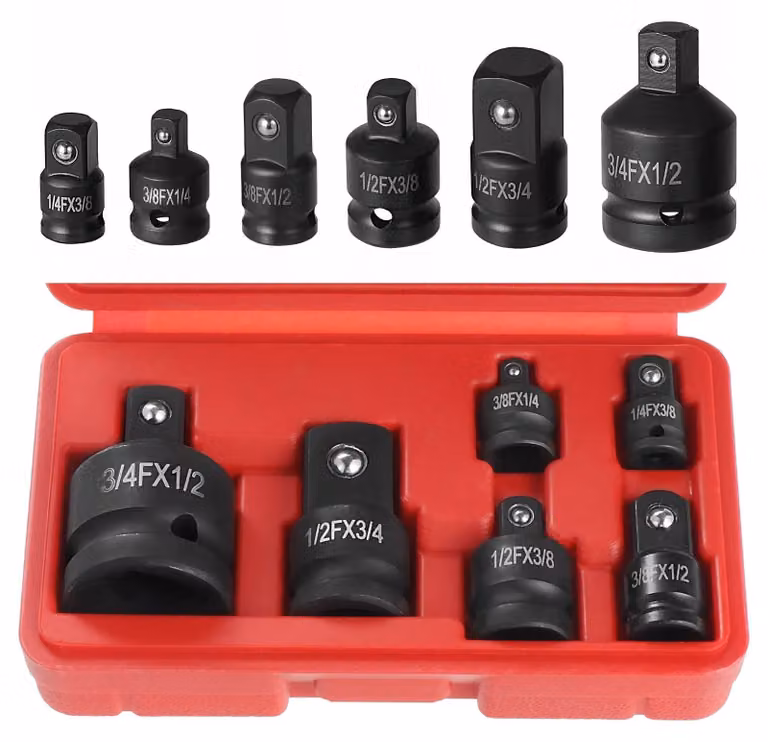 Solidchoice - Set di 6 adattatori per chiavi a bussola, per riparazioni facili
