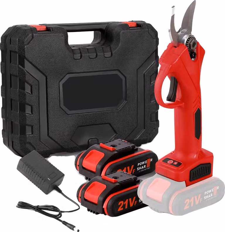 Potatori elettrici, motore brushless, design ergonomico, 2 batterie
