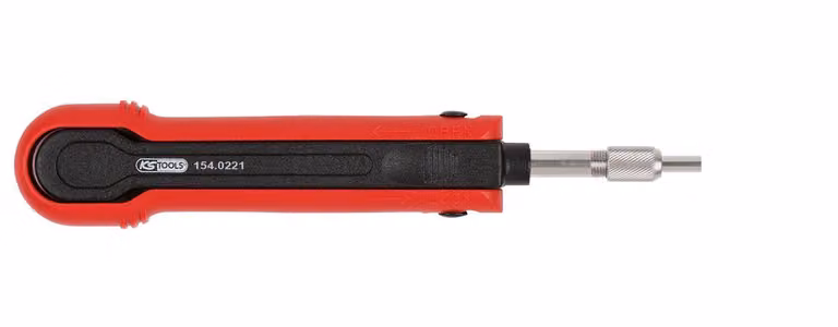 KS TOOLS 154.0221 Attrezzo di sblocco per tappi piatti / tondi
