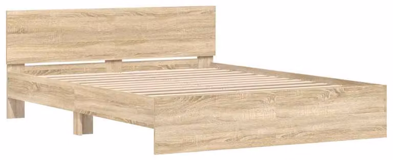 Struttura del letto Sonoma 152 x 203 cm Legno multistrato