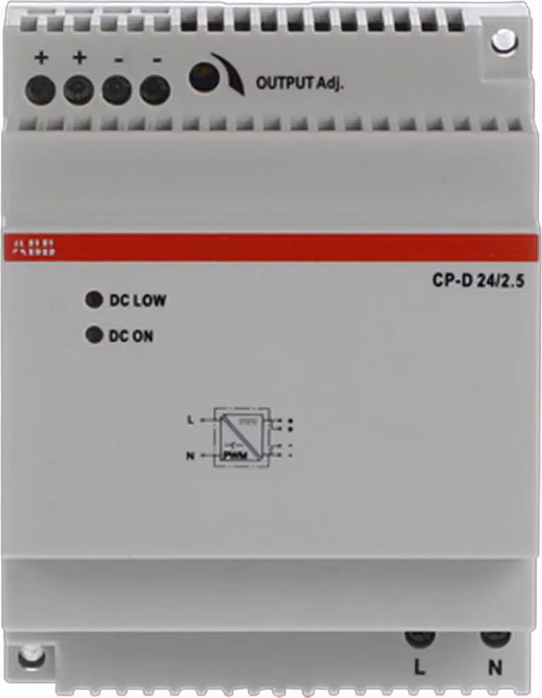 Alimentatore  priOn 24 V CC, 2,5 A  CP-D24/2.5, 1 pz.