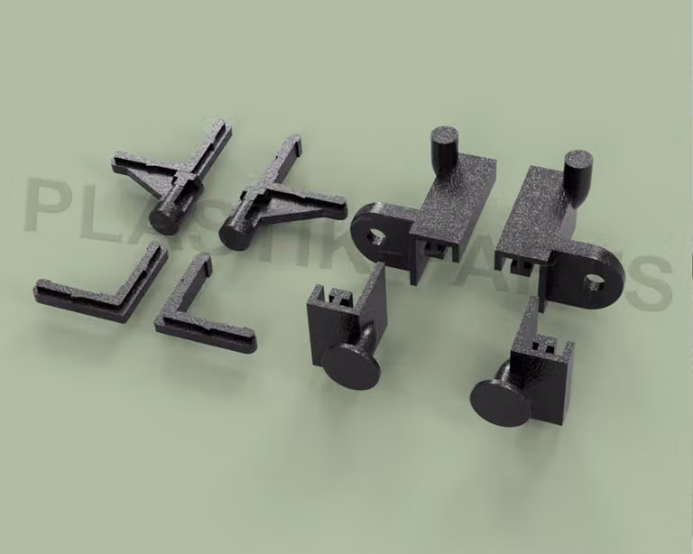 Set di accessori per finestra a ribalta 136 mm per cantina Finestra a ribalta nera