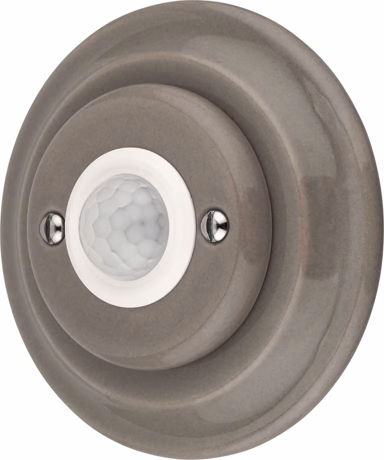 Rivelatore di movimento retro LED in porcellana da incasso I PR1 grigio beige