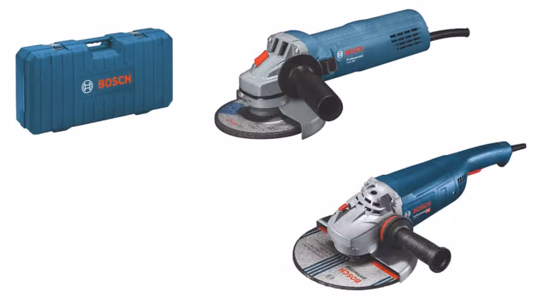 Kit combinato smerigliatrice angolare Bosch GWS 22-230 J 2200 W 230 mm + GWS 880 880 W 125 mm + valigetta ( 06018C1308 )