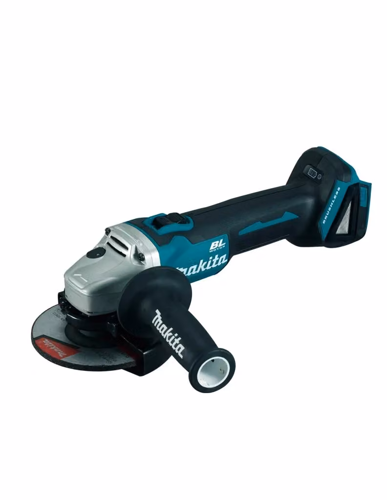 Mini-Smerigliatrice Makita DGA504RTJ con 2 batterie da 5,0 Ah, caricabatterie DC18RC e sistema di trasporto MAKPAC 3 – 2