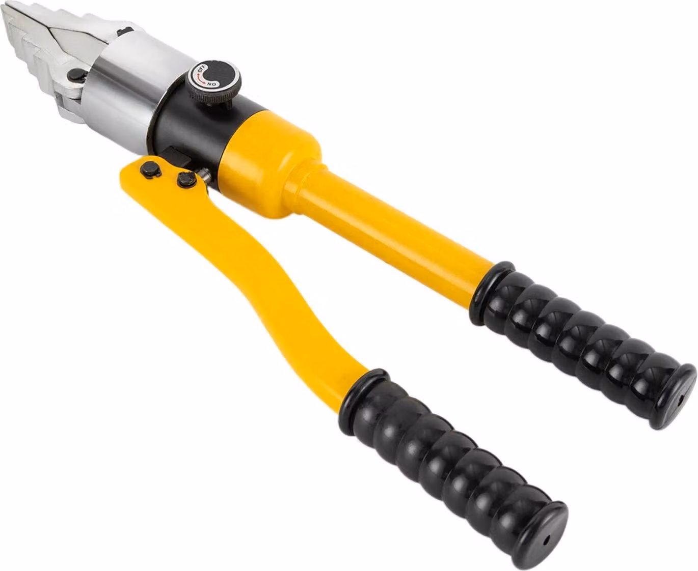 Divaricatore idraulico per flange - YQ-30 - Forza di pressione 8 t - Separatore di tubi - Apri flange - Cuneo idraulico - Per la manutenzione delle tubazioni - Giallo