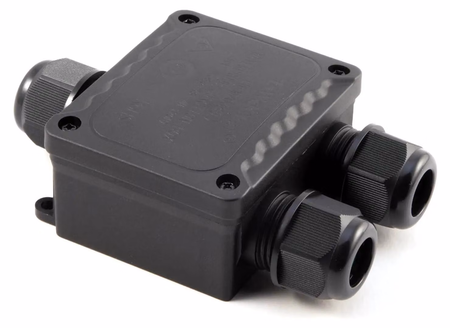 ARELUX, scatola di connessione impermeabile IP68, per cavi da 0,5-1,5 mm², 1 ingresso / 2 uscite