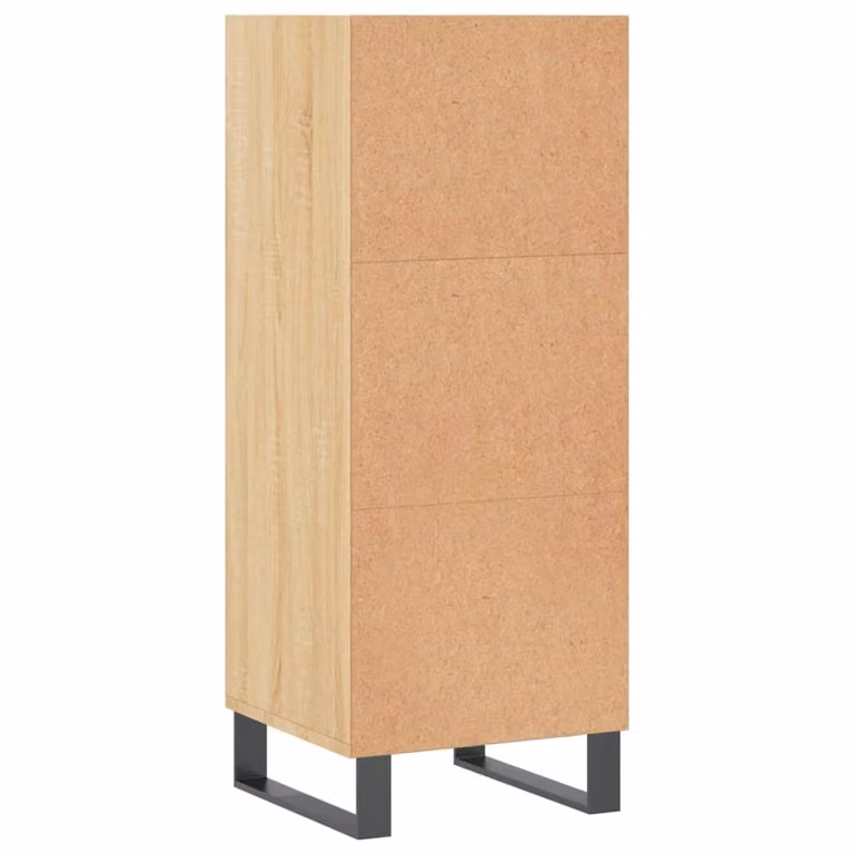 Credenza Rovere Sonoma 34,5x32,5x90 cm in Legno Multistrato