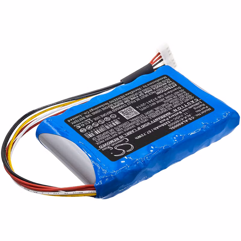 TECHTEK Batteria compatibile con [Eloik] BY-A6, BY-A6s sostituisce ALK-618650S