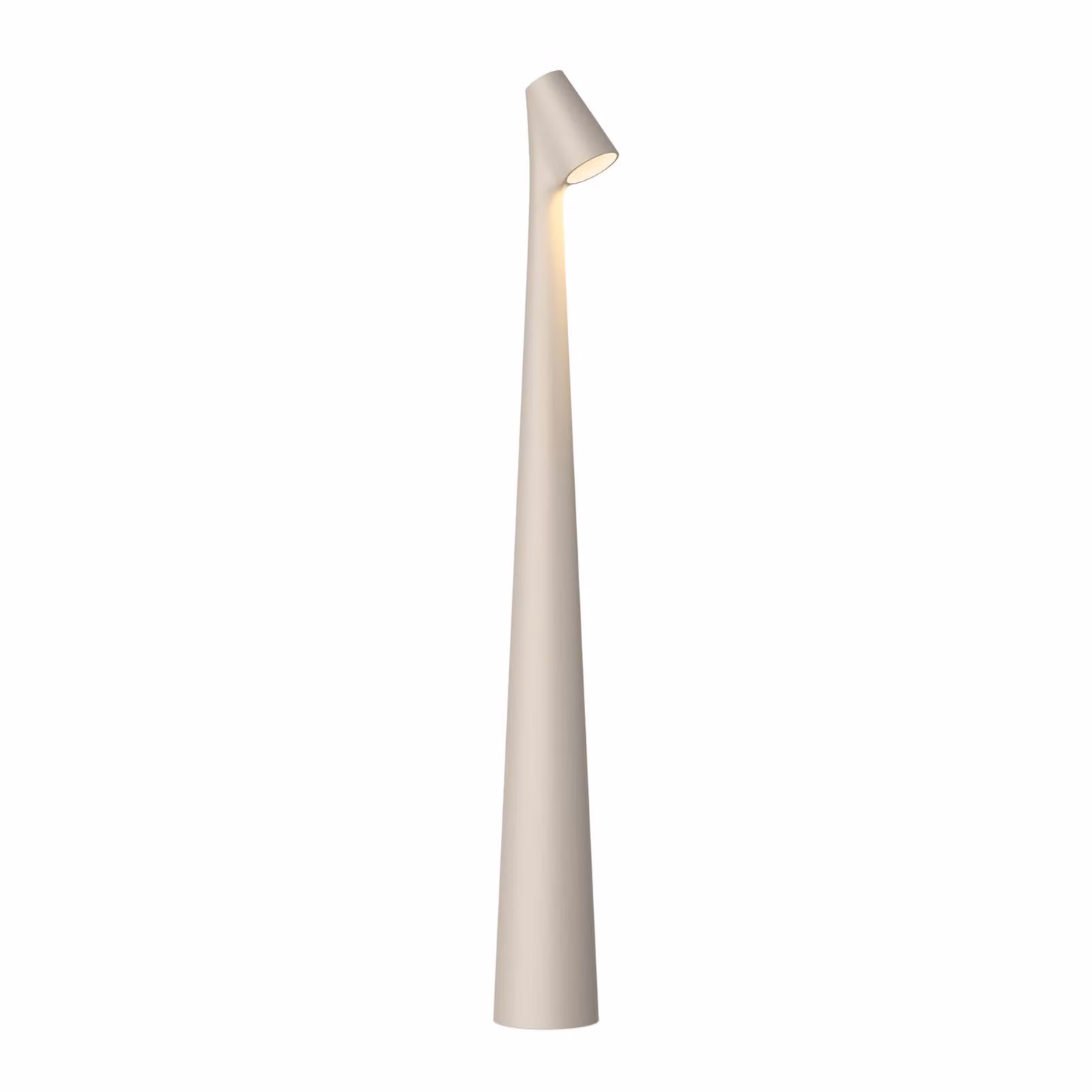 Vibia Lampada da tavolo di design Africa, dimmerabile, Crema / Ambra, Soggiorno / Sala da pranzo, Alluminio, Design, Lampada da tavolo