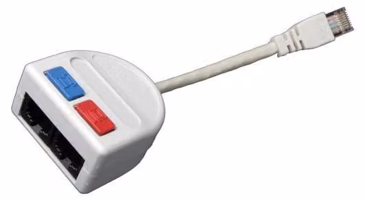PC (10BaseT)/telefono 2 x RJ45