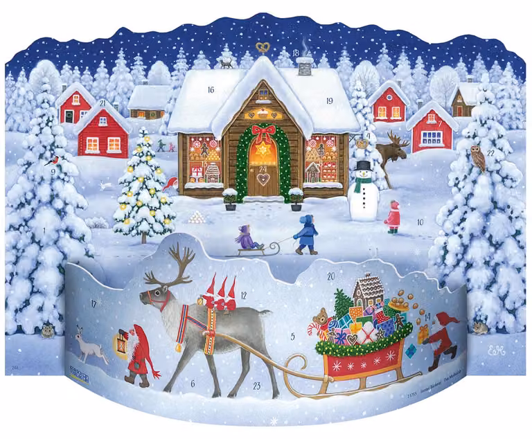Calendario dell'Avvento "La panetteria dei Tomte"