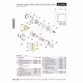 Ideal Standard IS anello decorativo DEA, con moduli rubinetto doccia simbolo, cromo