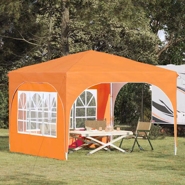 Tenda per feste pop-up vidaXL Arancione L/P/H: 290 x 290 x 245 cm