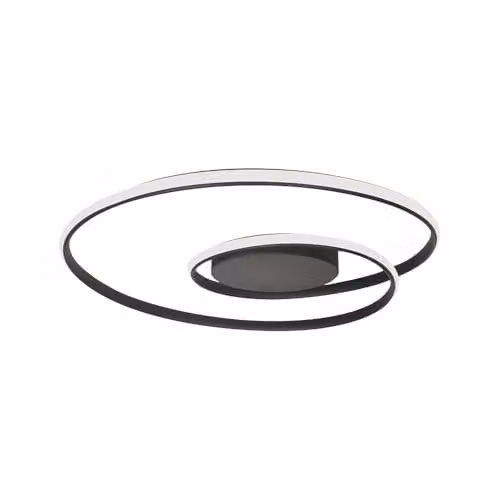 V-TAC Plafoniera LED 48W con Montaggio a Plafone TRIAC Dimmerabile Corpo Nero 62*62*10cm 3000K
