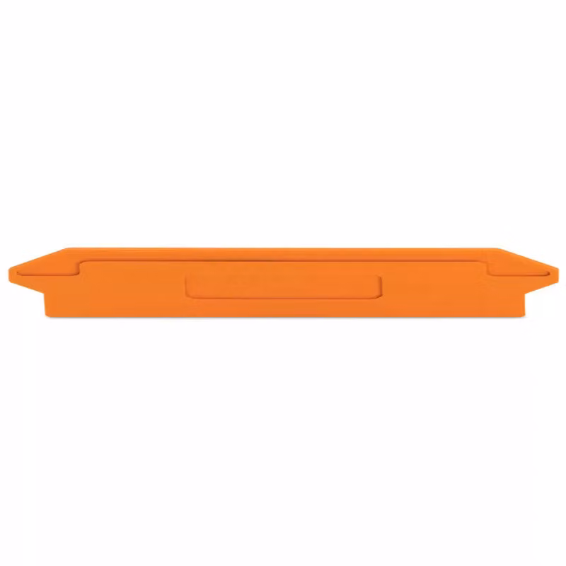 Separatore WAGO; spessore 2 mm; sporgente; arancione 279-327