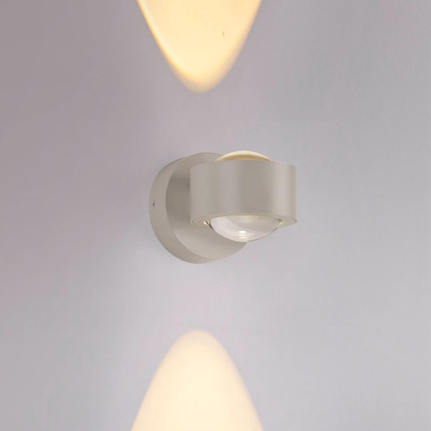 JUST LIGHT. GmbH Applique da parete a LED Chia, dimmerabile, Crema / Ambra, Soggiorno / Sala da pranzo, Metallo, Moderno, Applique a LED