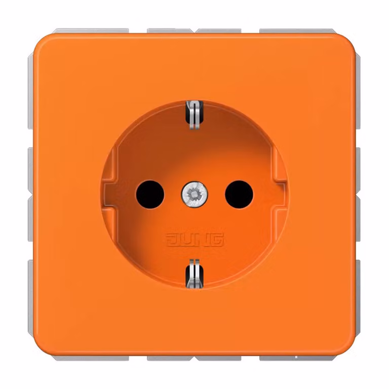 Jung CD1520BFKIO Presa SCHUKO® 16 A 250 V ~ arancione (per ZSV)