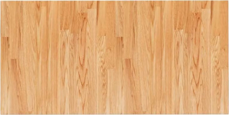 Piano Bagno Marrone Chiaro 100x50x1,5cm Legno Massello Trattato